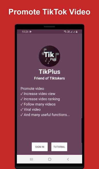 Ứng dụng Tikplus