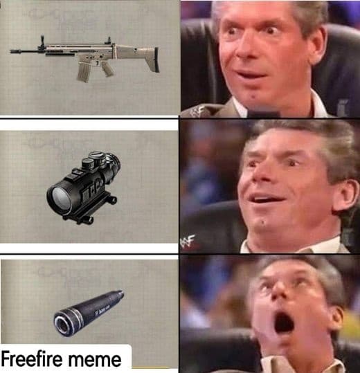 Hình meme Free Fire vui