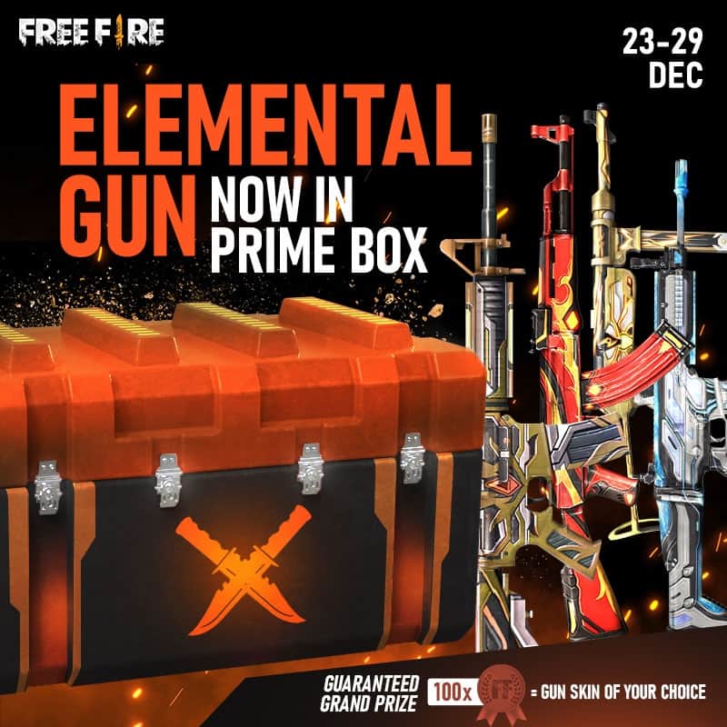 Ảnh box free fire súng