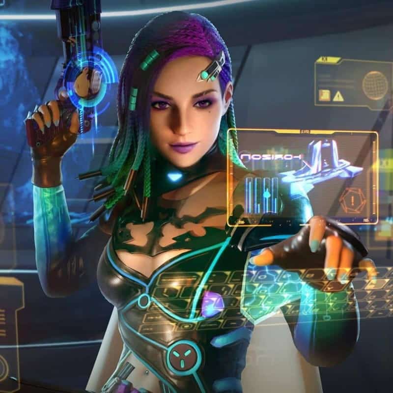 Avatar game thủ FF nữ khí chất