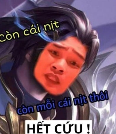 Hình meme hết cứu Liên Quân vui