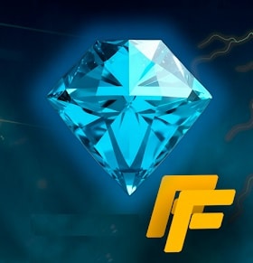 Logo kim cương FF 3D độc đáo