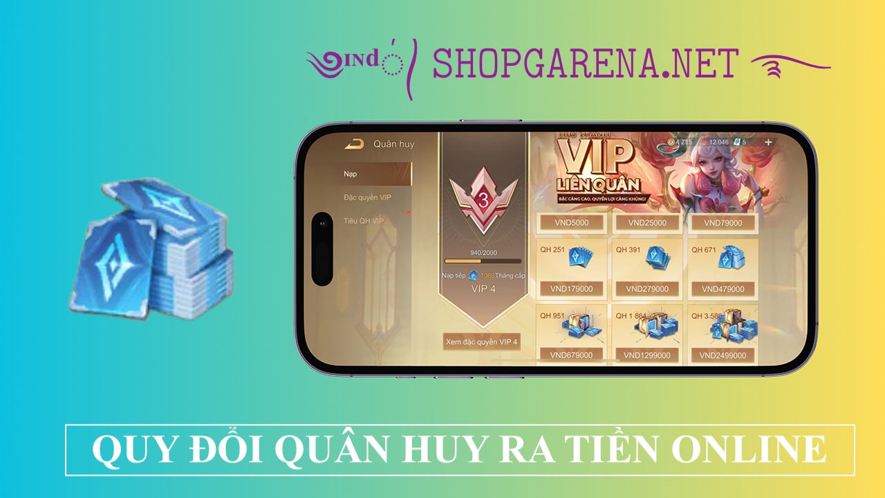 Quy Đổi Quân Huy Ra Tiền Online