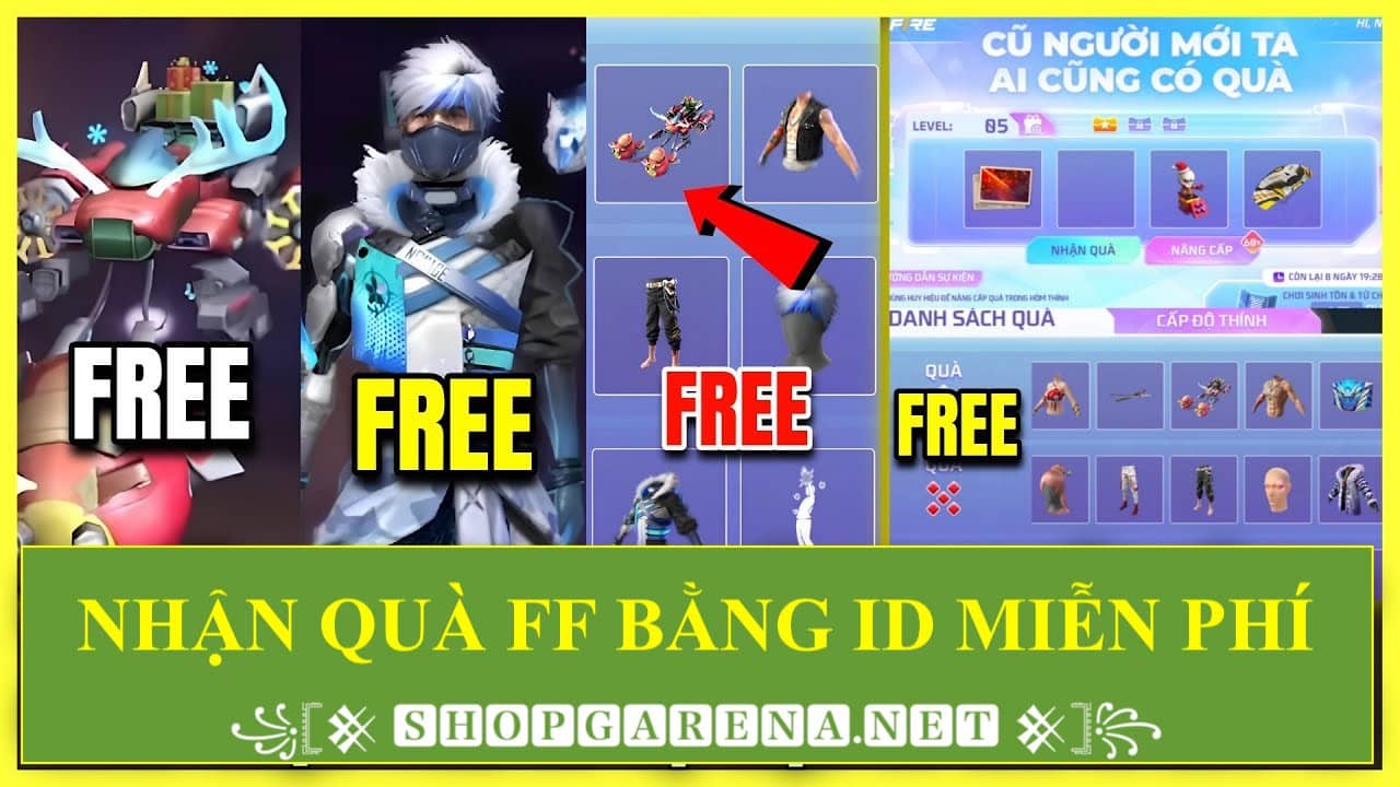 Nhận Quà FF Bằng ID Miễn Phí