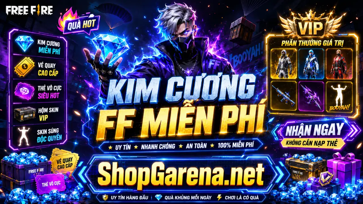 Kim Cương FF Miễn Phí